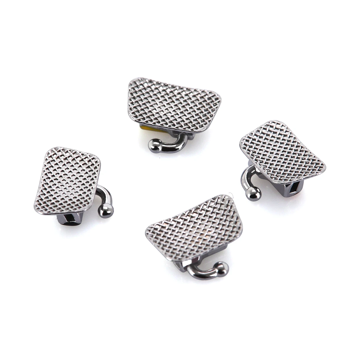 AZDENT 20 Stück = 5 Kits Zahnkieferorthopädisches verklebbares Bukkalröhrchen für 1./2. Molar Mesh Base Nicht umwandelbares Einzelrohr Roth/MBT – Detail 10
