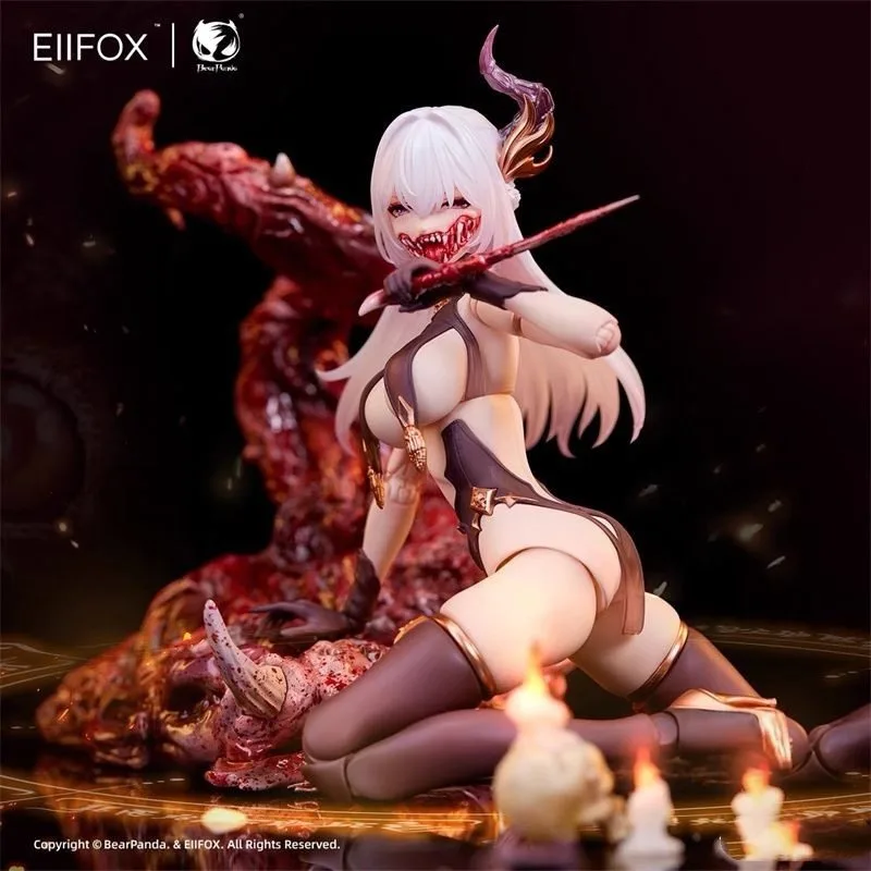 Eiifox&Bear Panda Huaxia Gods and Ghosts 1/12 Finished Product Movable Puppet Figurine Painted Skin Character Gifts for Friends