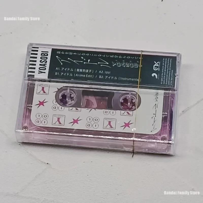 OSHI NO KO YOASOBI plester musik Anime Pria Wanita, plester magnetik musik kartun, rekaman koleksi hadiah ulang tahun