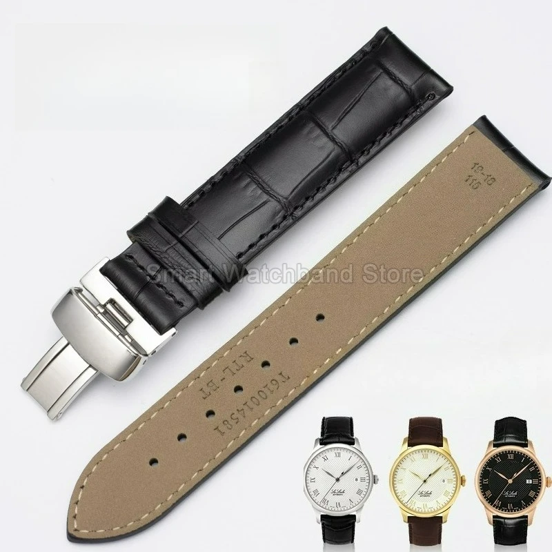 For Tissot Le Locle Prudenza Carson T063617A T063610A Watch Accessory Cowhide Leather Soft Waterproof 20 21 22mm Watch Strap