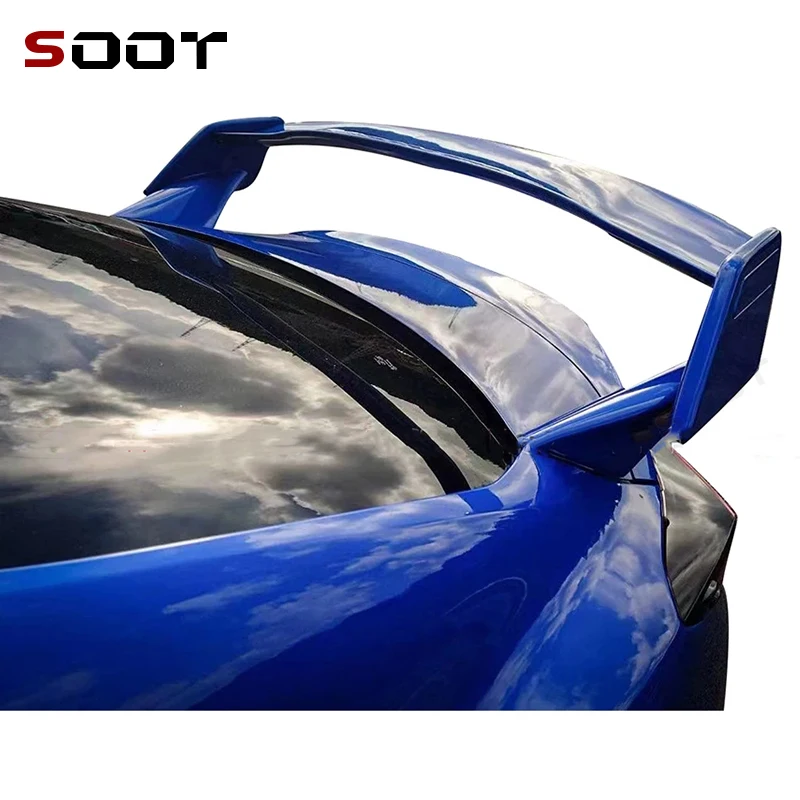 لتويوتا GR86 سوبارو BRZ ألياف الكربون الذيل زعانف الخلفي الجذع المفسد دليل الجناح الخلفي الجناح سيارة الجذع كلبشة قطع غيار السيارات #3