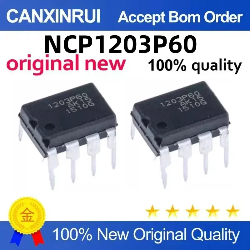 (5-100 pieces) Brand new original NCP1203P60 DIP-8