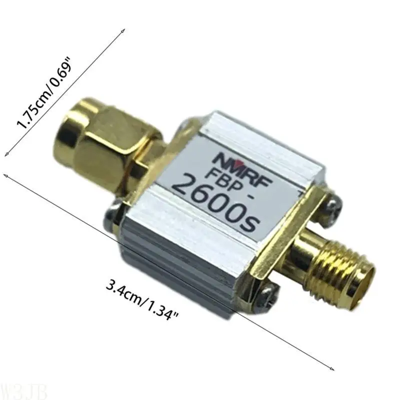 W3JB 2600 MHz WiMAX-Bandpassfilter SMA-M SMA-F Zwei symmetrische HF-Eigenschaften – Detail 6