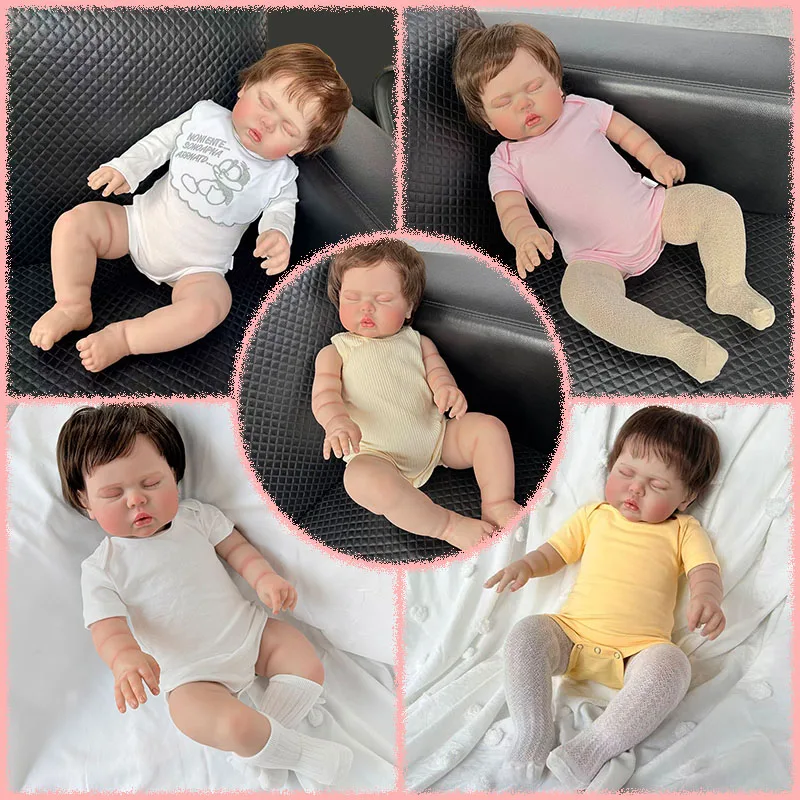 

Multiple Styles Choose Lifelike Reborn Doll Pickle 24Inch Multiple Layers Painting 3D Skin With Visible Veins Hand Root Hair