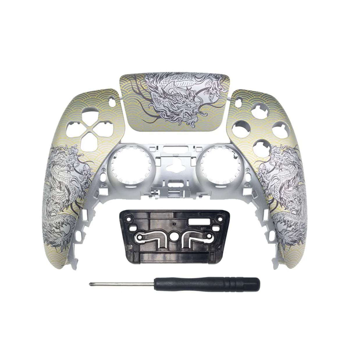 

For PS5 Elite Gamepad BDM-010 1Rd Generation Version Front Cover Gamepad Replacement Top Cover Replacement Refit Part,H