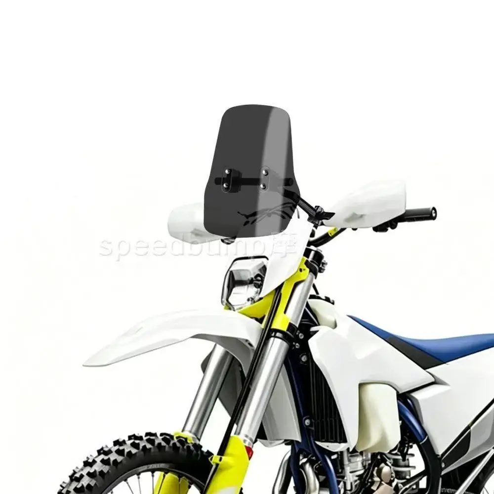 Ветровое стекло для мотоциклов Husqvarna 250FE, 450TE, 250ITE, 300i Adventure с кронштейном для навигационной системы 12 мм.