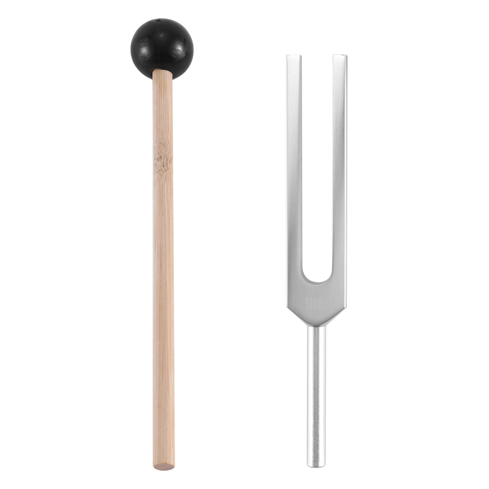 New Tuning Fork 528HZ Tuner with Mallet for Healing Chakra,Sound Therapy,Keep Body,Mind and Spirit in Perfect Harmony