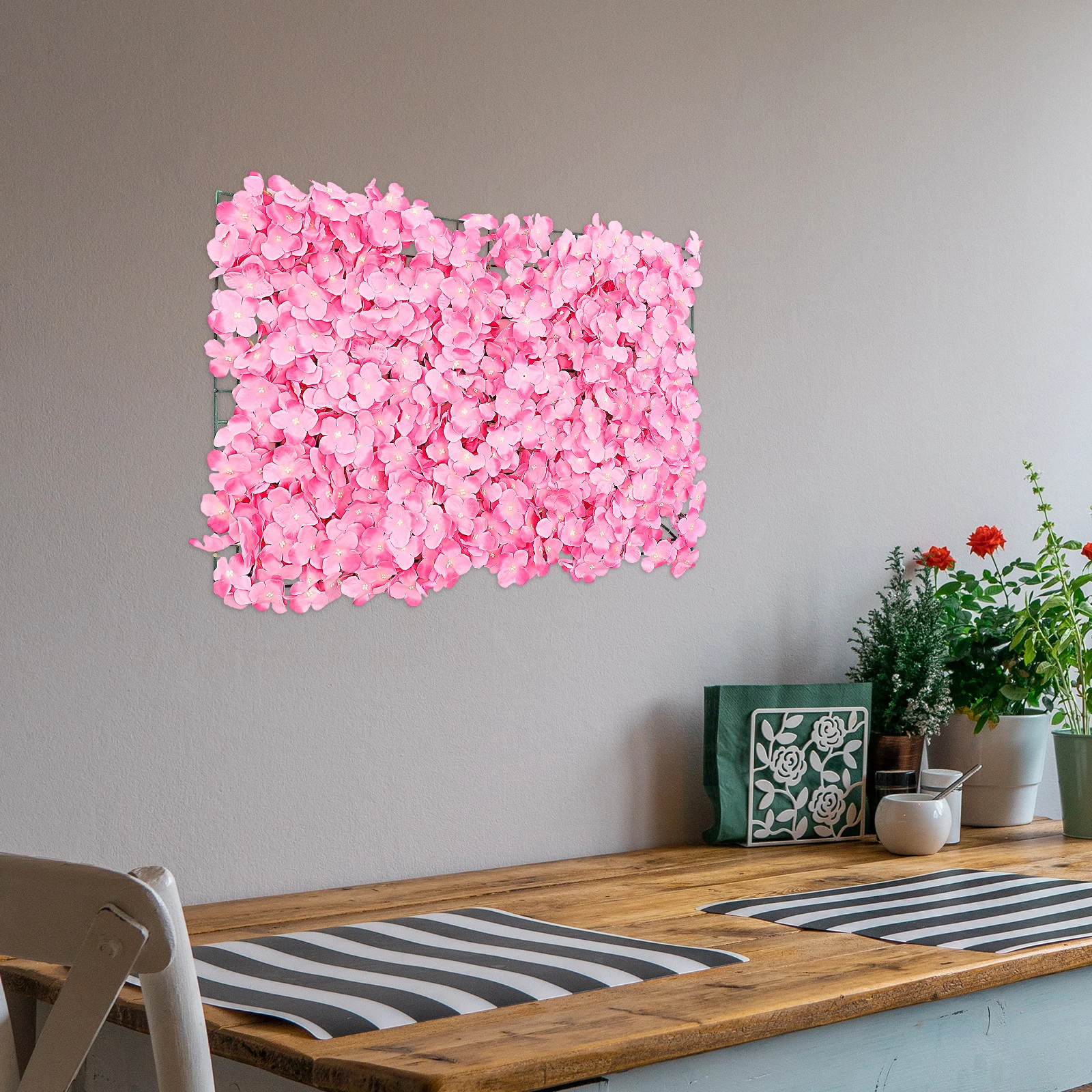 

Rose Decor Flower Background Hydrangea Wall For Wedding Party Home Decor Flower Backdrop Wall Indoor Floral Decoration