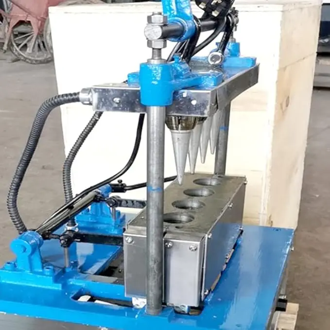 Kolice 4 Molds Automatic Ice Cream Cone Making Machine/sweet Pizza Cone Making Machine