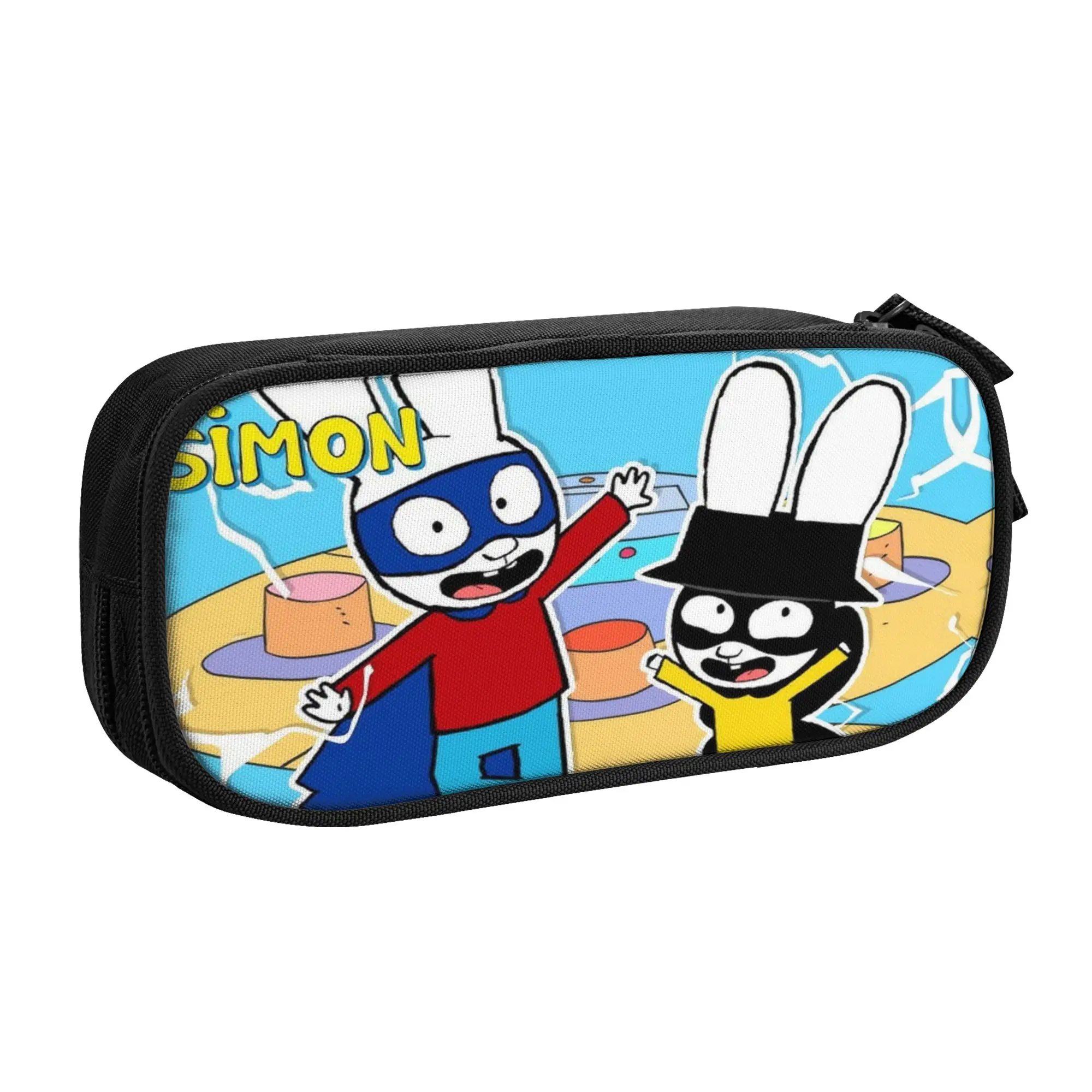 Fun Simon Super Rabbit Pencil Cases  Pencilcases Pen Box for Student Big Capacity Bags Students School Gift Stationery