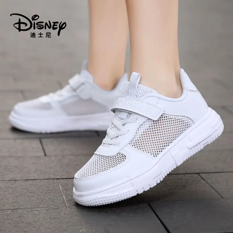 Winnie bear-zapatos blancos para niñas, zapatillas de moda coreana, informales, transpirables, ligeras