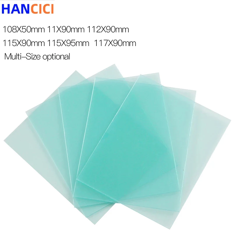 

High Temperature Resistance Plastic plate(PC)/Lens Cover of Solar Auto Darkening Welding Mask/Welding Helmet