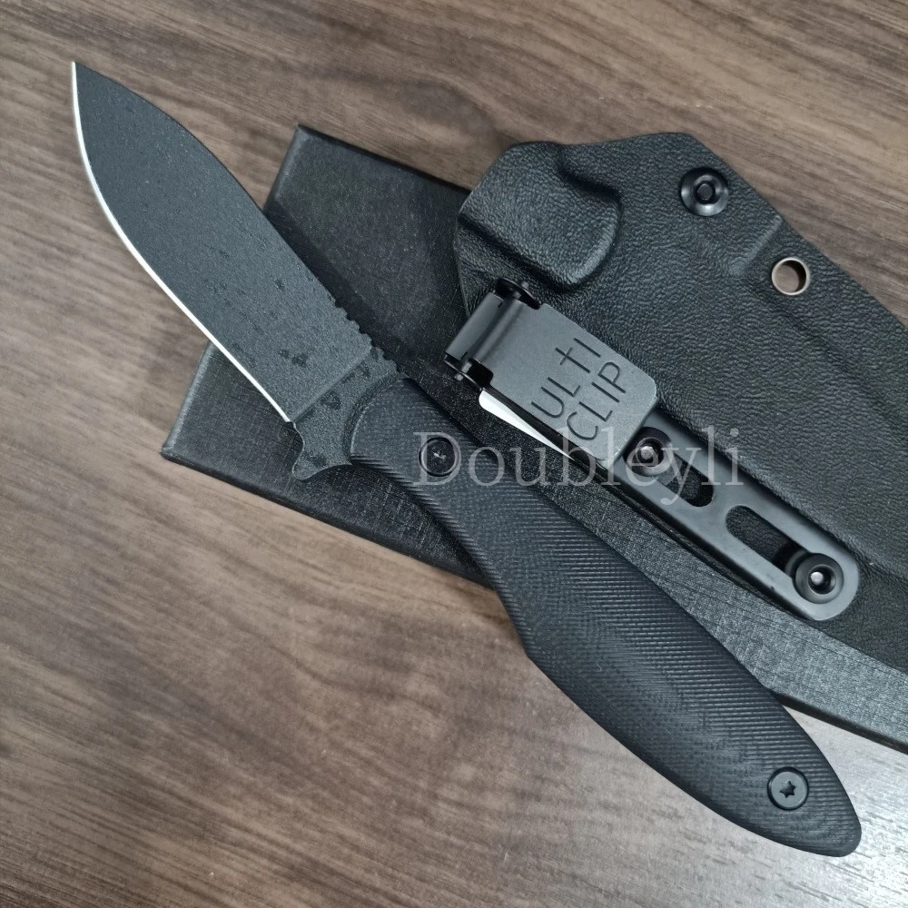 

High Hardness Wilderness Adventure Straight Knife EDC Cutting Knife Multi-functional Camping Fishing Outdoor Knife with K Sheath