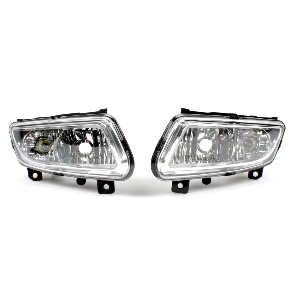 Front Bumper Fog Lamp Light 2 Holes With Turn light Bulbs For VW Polo MK5 6R Hatchback 2009 2010 2011 2012 2013