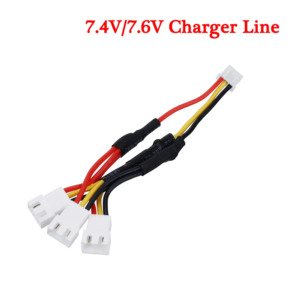 7.4V/7.6v 11.1v/11.4v Lipo batteria di ricarica cavo di linea parallela USB 2S 3S balance charger B3