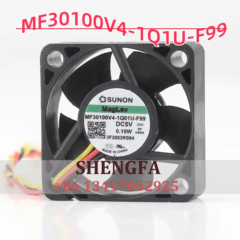 Cooling fan Sunon AC EC 3010 30X30X10MM 3CM DC 5V 0.10W micro silent display graphics card MF30100V4-1Q1U-F99