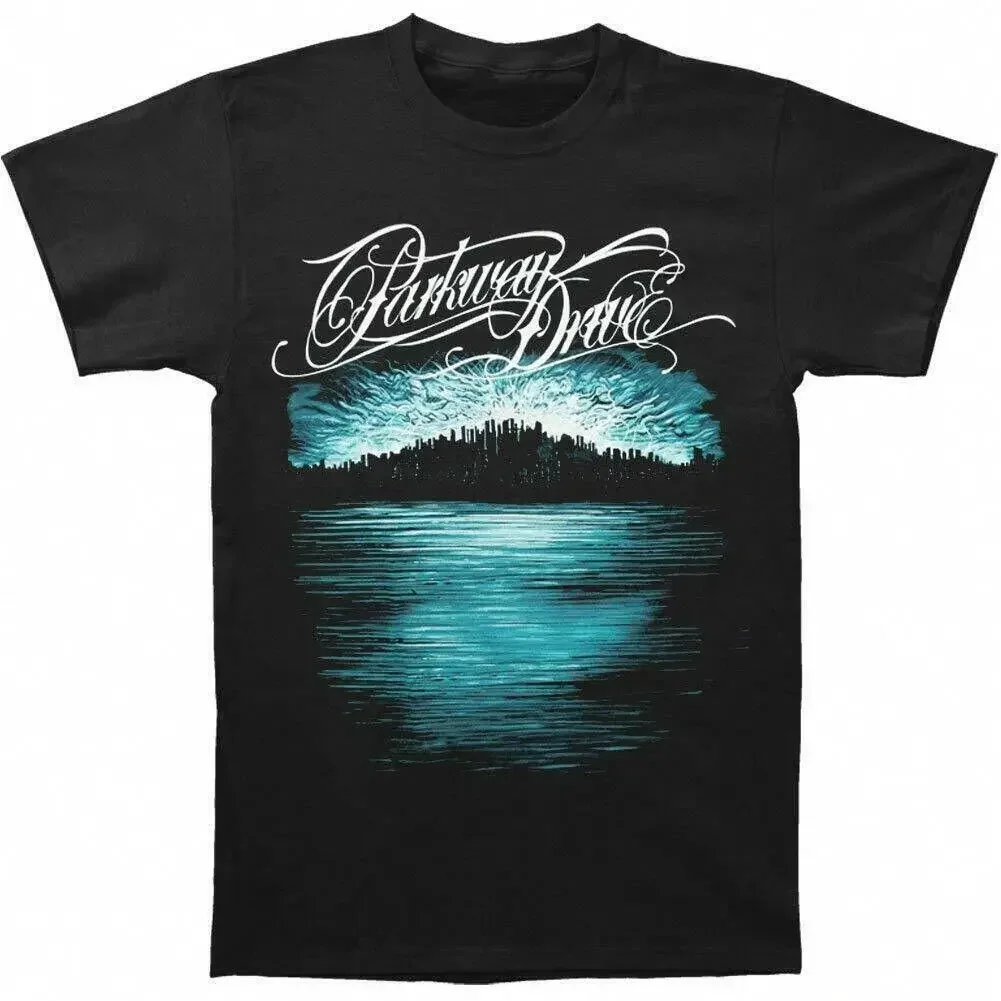 Parkway Drive, Diepblauwe Skyline, Heren T-Shirt Trend Voor Heren, Maat S-3xl