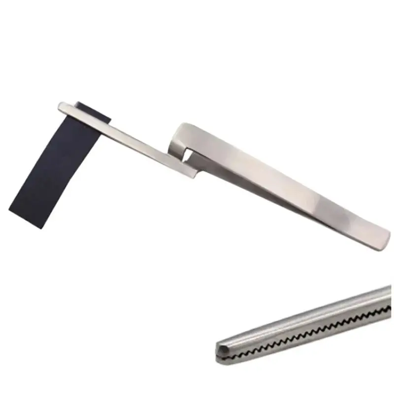 Dental Occlusal Paper Tweezers with Curved Design for Accurate Bite Registration and Teeth Alignment