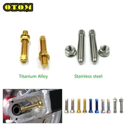 Motorcycle M10 For KTM HUSQVARNA Chain Adjuster Bolt Titanium Alloy/Stainless Steel Screws SXF XCFW EXC FC FE FS FX TE 250 450