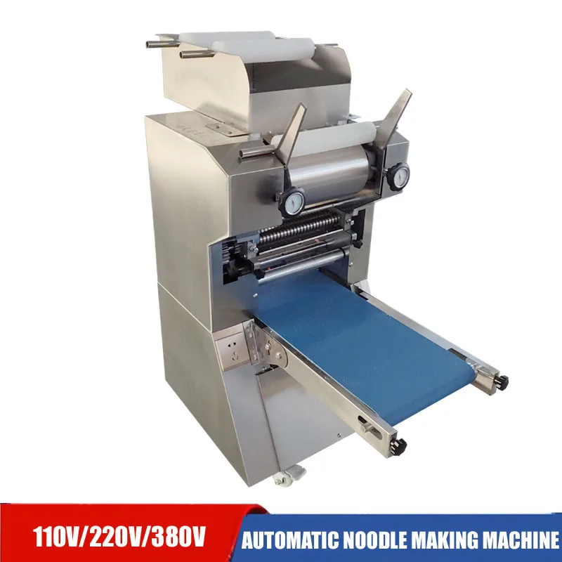 High Speed Dough Pressing Machine Commercial Mantou Bun Ramen Noodles Making Machine Stainless Steel Dough Skin Machine