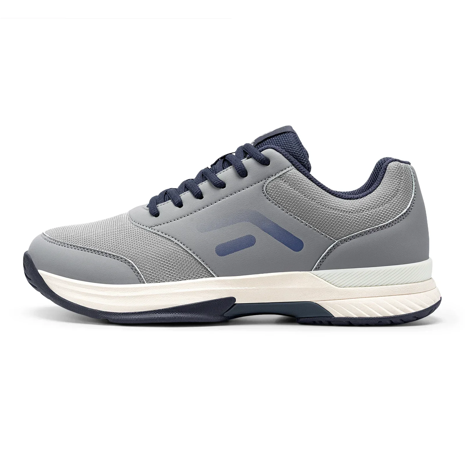 FitVille Herren Weite Pickleball- & Tischtennisschuhe, Bequeme Gepolsterte Hartschalen-Freizeitsneaker, Geeignet für Baseball-Schuhe – Detail 8