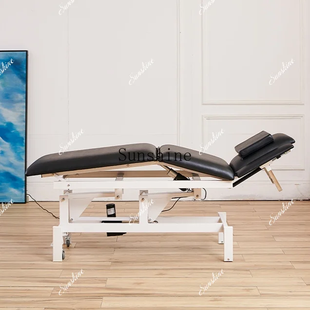 FT  Electric beauty bed folding multi-functional lifting bone massage bed