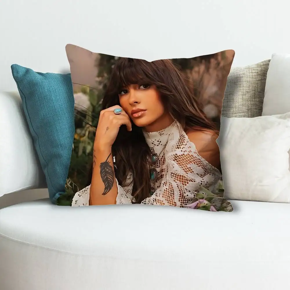 E-Ella L-Langley Dandelion Print Pillow Case Aesthetic Bedroom Decor 30x30 40x40 45x45 50x50 60x60 65x65cm