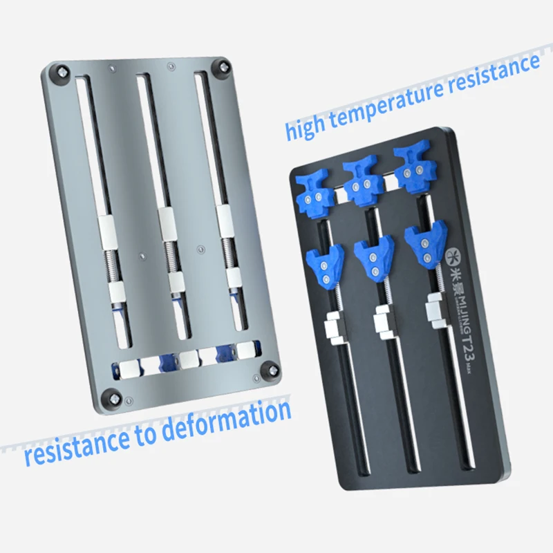 MiJing T22 T23 Max العالمي PCB حامل إصلاح تركيبات آيفون سامسونج Xiaomi اللوحة PCB أدوات لحام منصة إعادة العمل