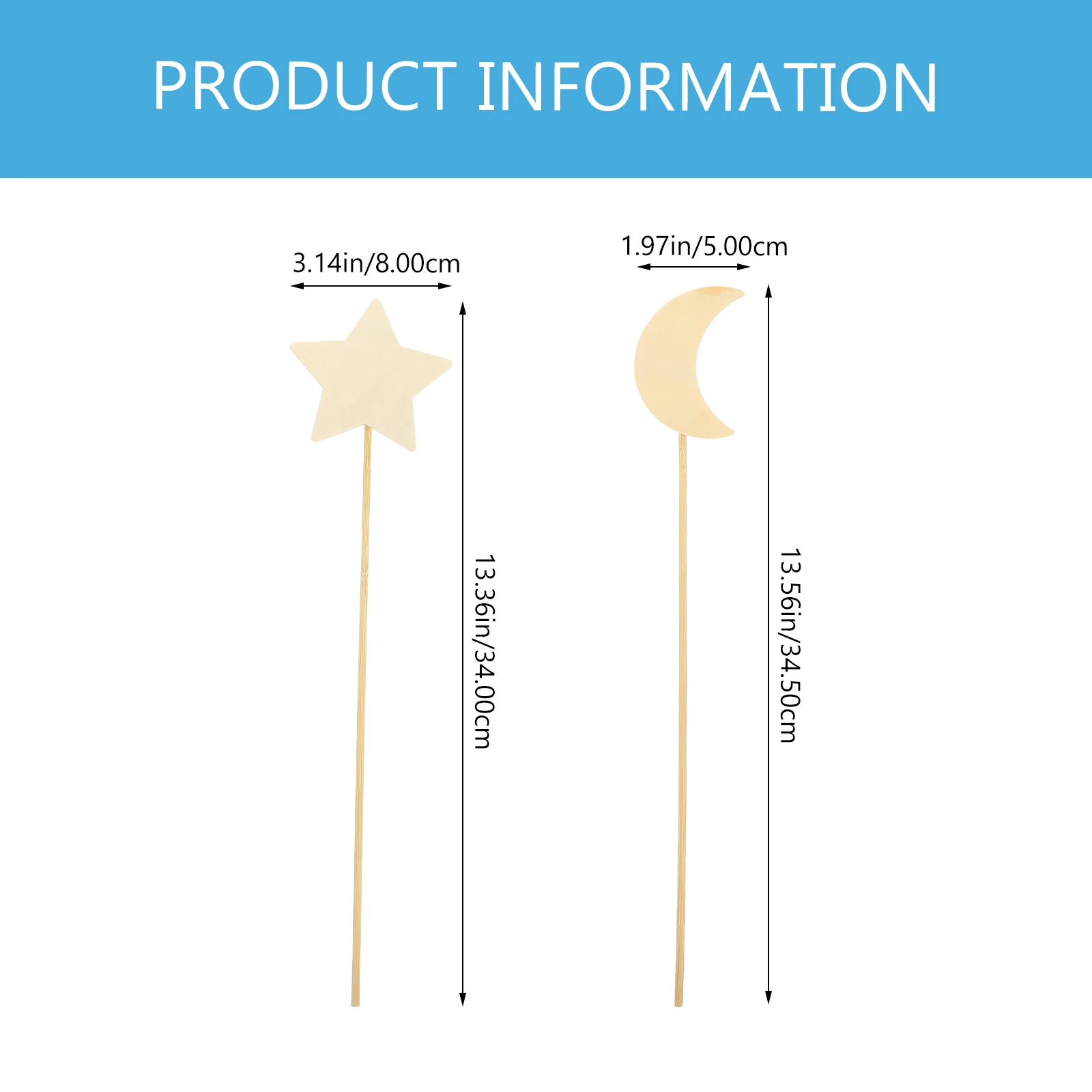 12本入り 木製妖精の杖 エンジェルコスプレデコレーション DIYパーティー小道具 子供の想像力を育む木製の杖 パーティー用杖 DIYスティック