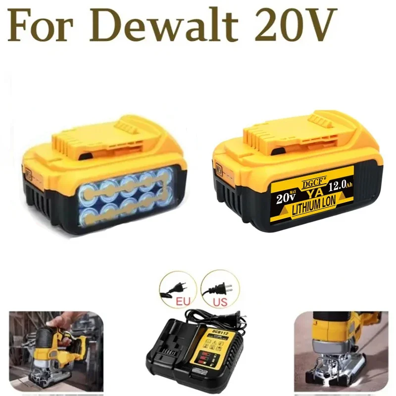 

100%Original 20V 8000mAh For Dewalt DCB180 DCB181 DCB182 DCB201 DCB206 Lin-ion Battery Directly supplied by the manufacturer