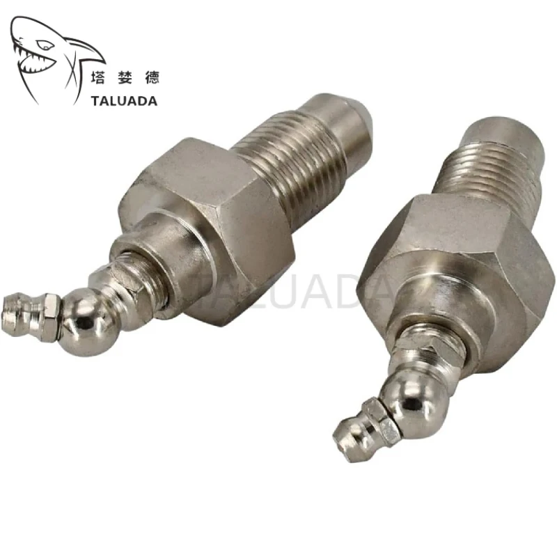 2PCS 9061173 Track Adjuster Relief Valve For EX120-2 EX120-3 Grease Check Fitting Excavator Heavy Duty Equipment Parts High Qual