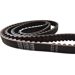 HTD 14M Synchronous Belt C=2128/2156/2184/2198/2240 Width 25mm 29mm 30mm Teeth 152 154  HTD 2198  2240 industrial belt