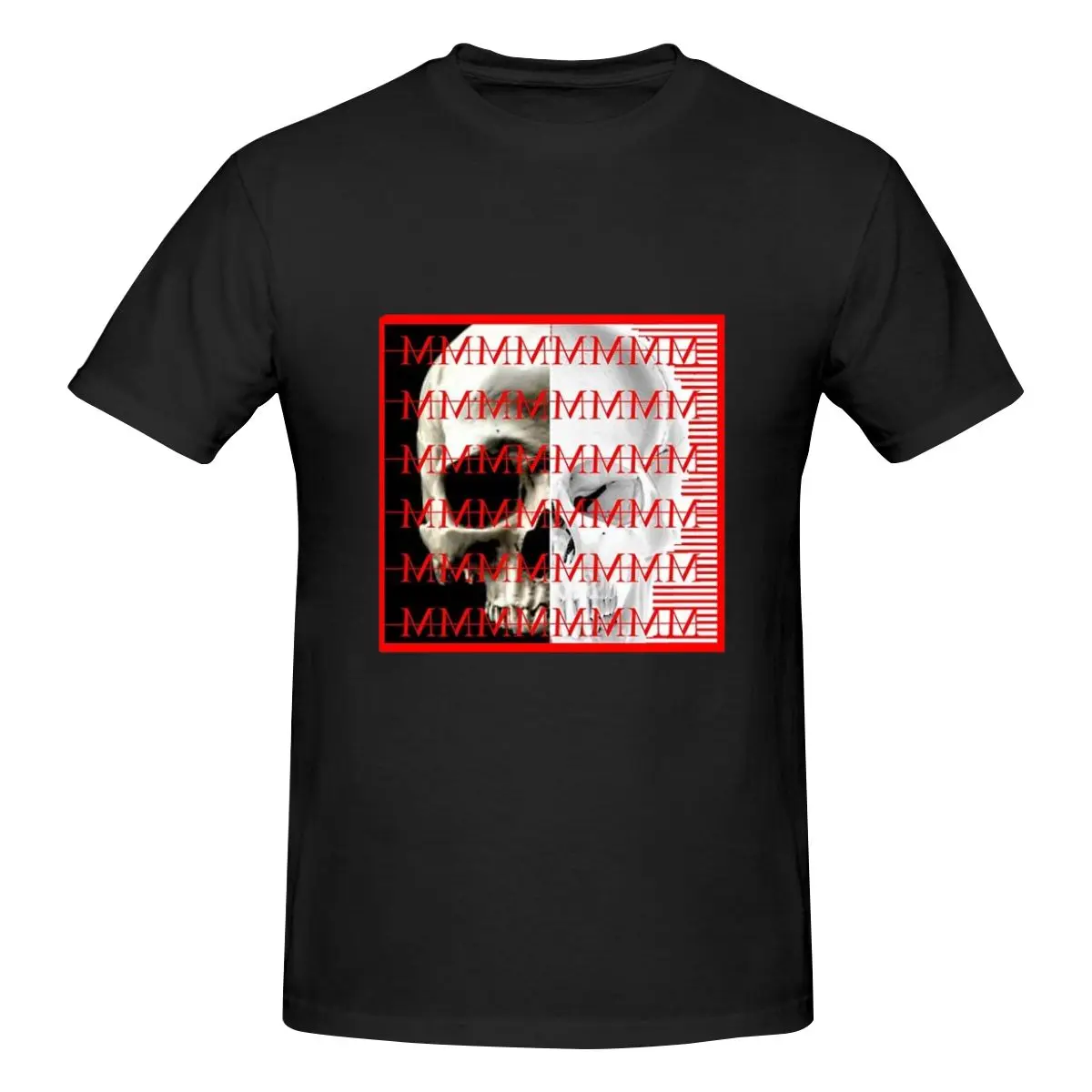 

Luxury T Shirts for Men Summer Print Shirt Emotional_Asphysia Cotton High Quality Clothing Streetwear S-6XL