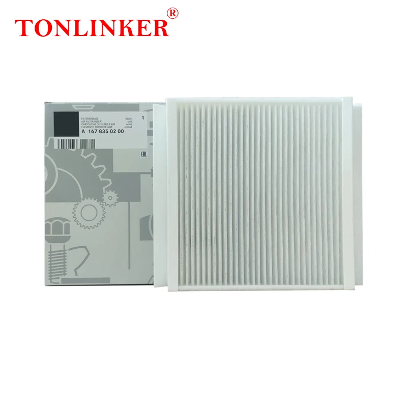 TONLINKER Kabine Filter Für Mercedes Benz GLE W167 X167 2018 2019 2020 2021 2022 2023 GLE 350 300d 400d 450 53 63 4MATIC Auto Zubehör