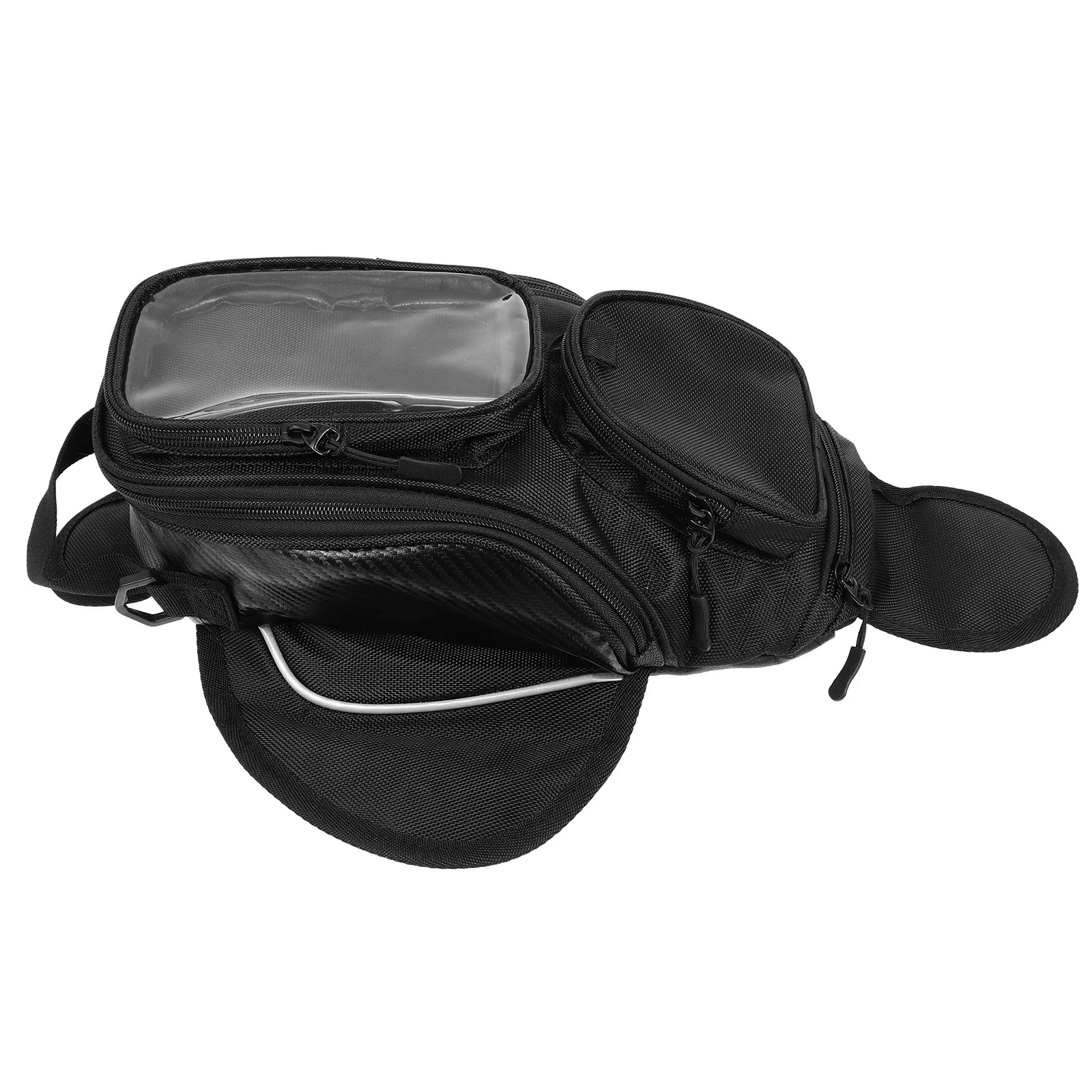 

Magnetic Motorcycle Tank Bag Waterproof Oxford Cloth Pouch Durable Large Capacity for Motorbike Cycling Outdoor