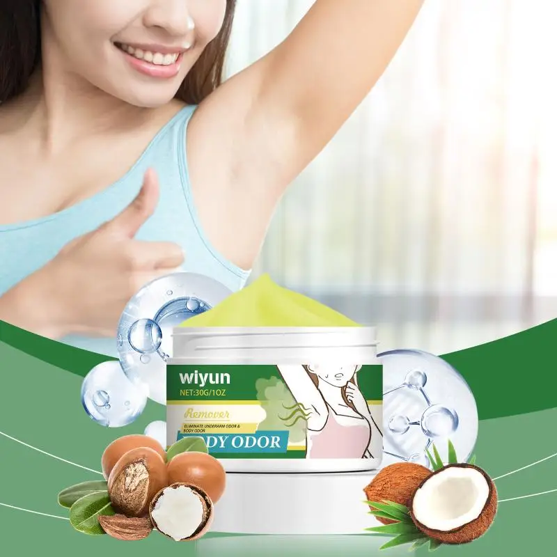

3Style New Wiyun Body Odor Removal Balm Mild Long Lasting Fragrance Sweat Control Underarm Deodorant Cream For Daily Body Care
