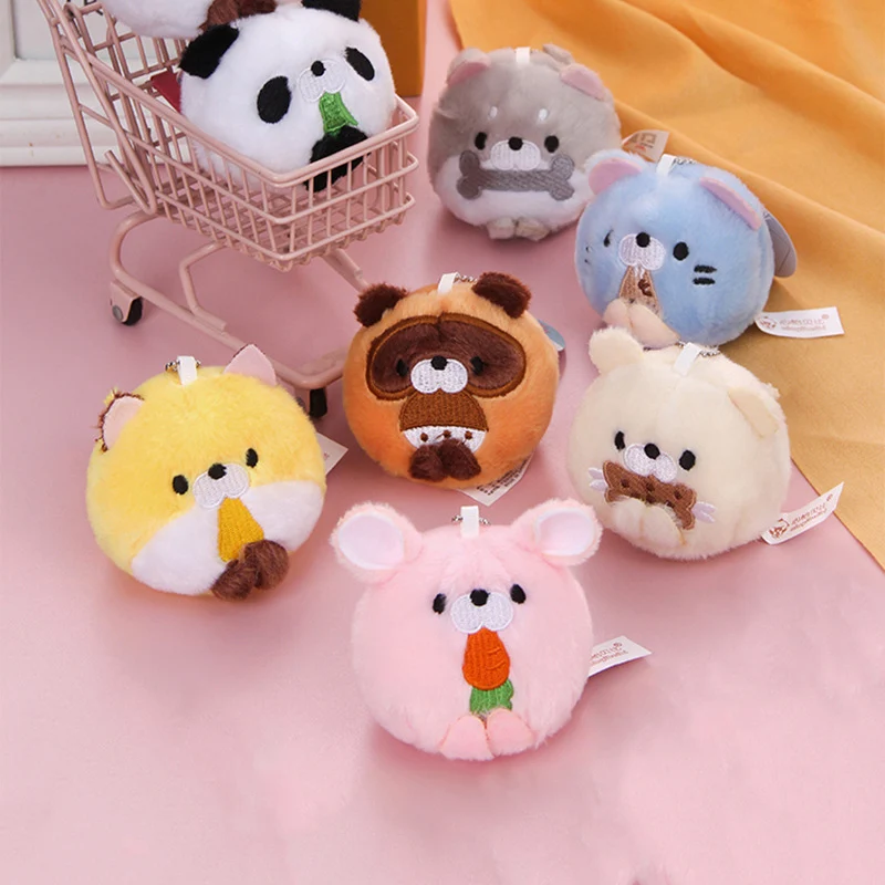 Kawaii Plush Rabbit Panda Toys Cute Cartoon Animal Kids Stuffed Doll Soft Decompression Toy Birthday Gift For Girl Friend
