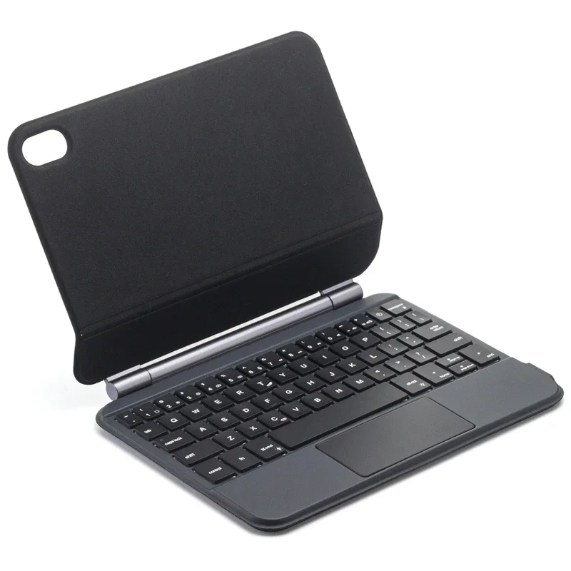 Funda con teclado mágico Bluetooth para iPad Mini 7, 8,3, funda para tableta, teclado ruso, árabe, hebreo, español, francés, portugués y tailandés