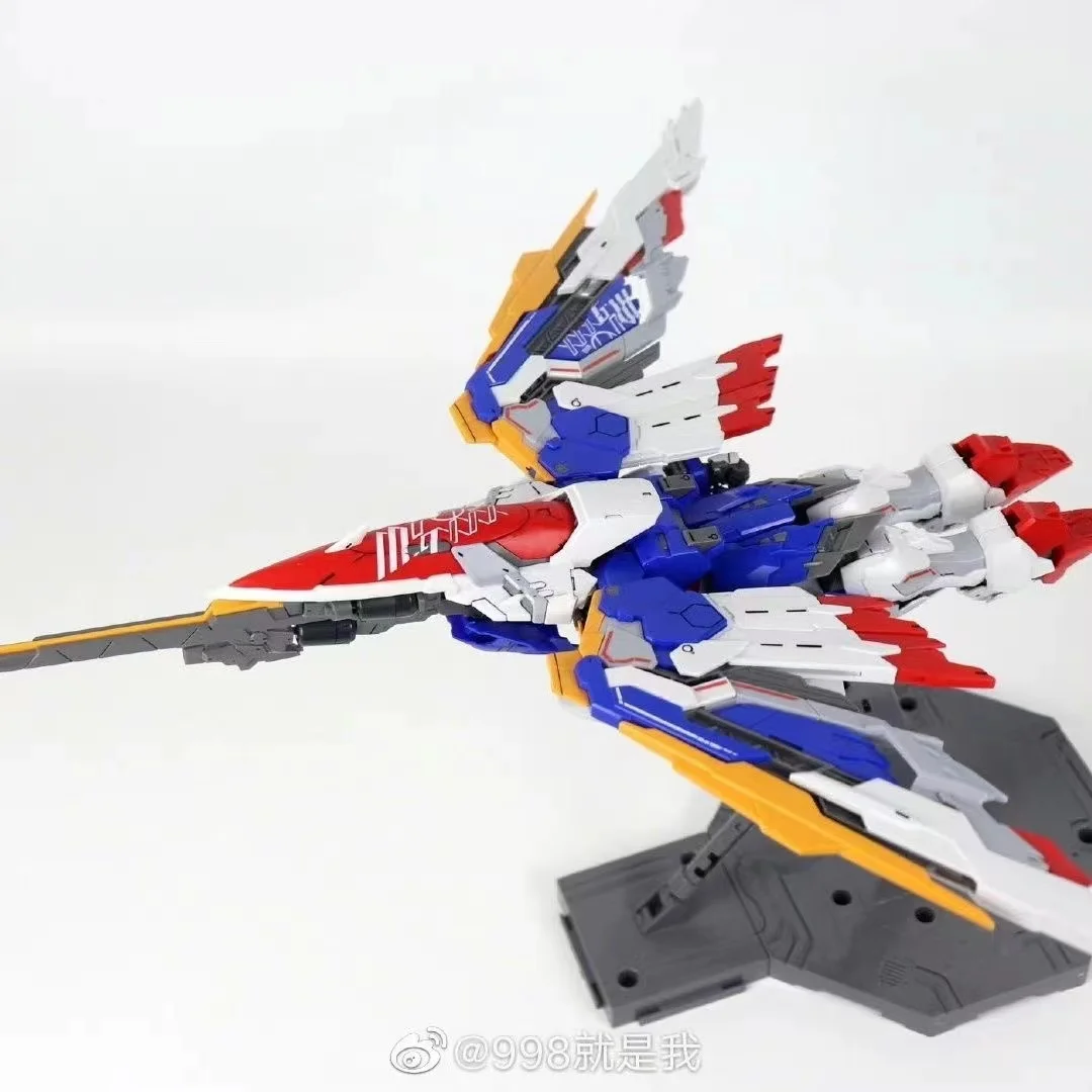 Modelo de traje móvil 8825 MG 1/100 Wing Zero EW versión Anime, Kit de modelos ensamblados, Hobby, figuras de acción, Robots