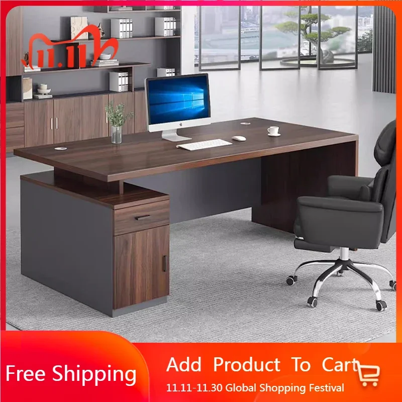 

Эстетический длинный офисный стол, скандинавский европейский милый компьютерный офисный стол с выдвижным ящиком, конференц-минималистичная коммерческая мебель Tavolo