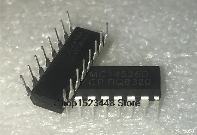 New  10Pcs/lot MC14526BCP MC14526B MC14526B CP  DIP16