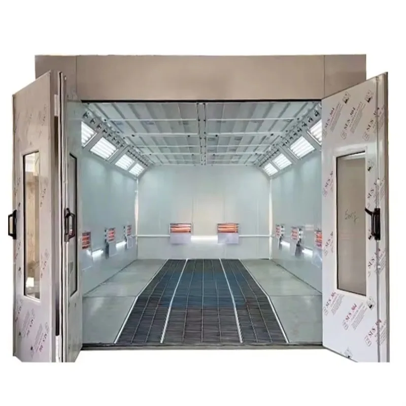 FOB Price Paint Oven Booth Standard Automotive Spraying Room Widely Used For All Types Of Auto Repair Shop Coating Operations