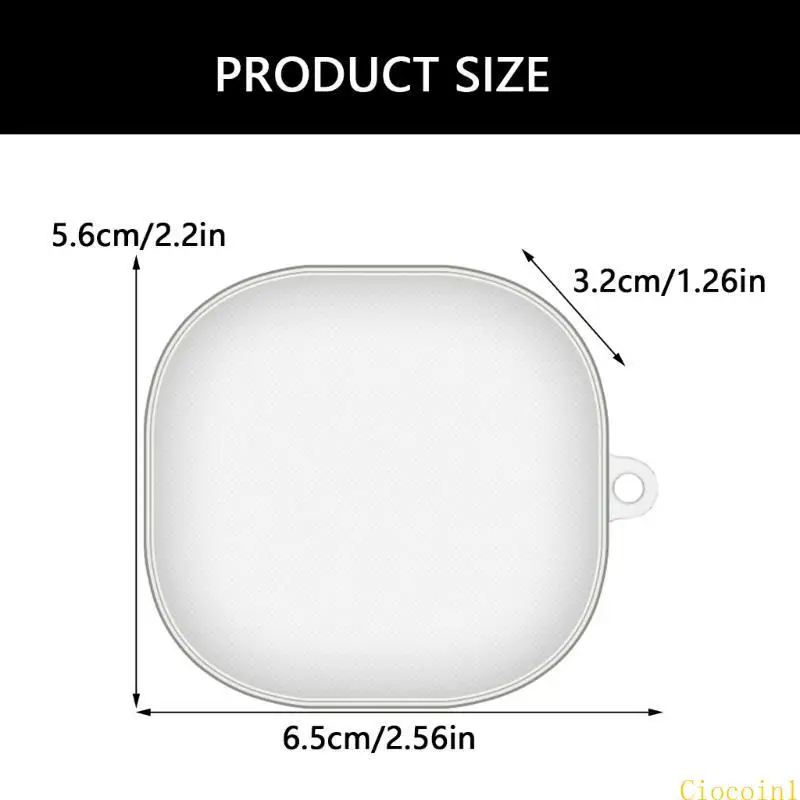 A3PC Soft TPU Guard Shell for Buds Earbud Skin Housing Case Antiscratch Cover Sleeve