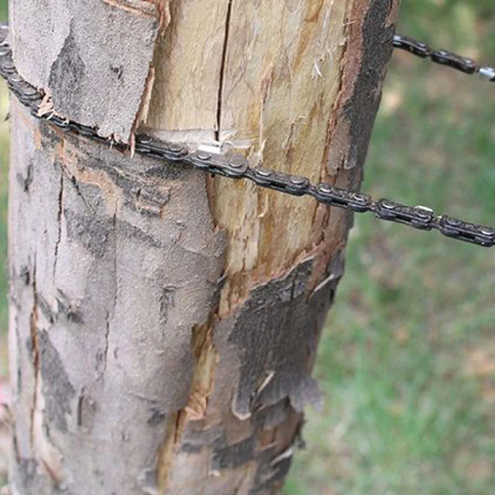 

Hand Pull Chainsaw Saw Chain Rust Resistant Outdoor For Camping Hiking Emergency Wood Cutting Portable Pocket Size