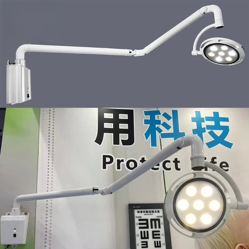الكهربائية الطبية LED مصباح جراحي بدون ظل جدار السقف شنت الطابق الدائمة الأسنان OT غرفة العمليات جراحة مصنع الضوء #2
