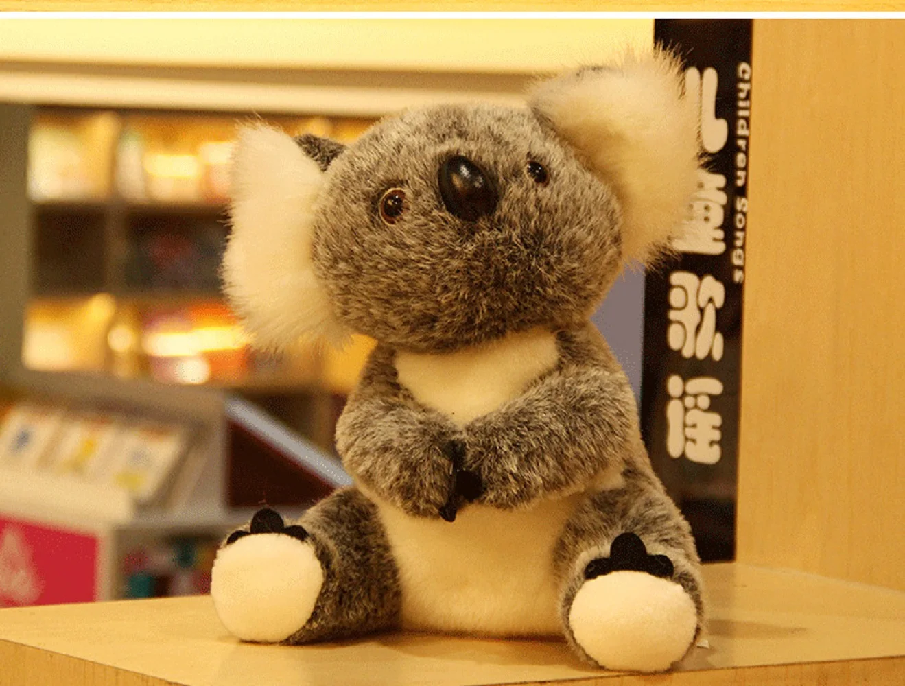 

new cute plush gray koala toy high quality koala doll gift about 30cm