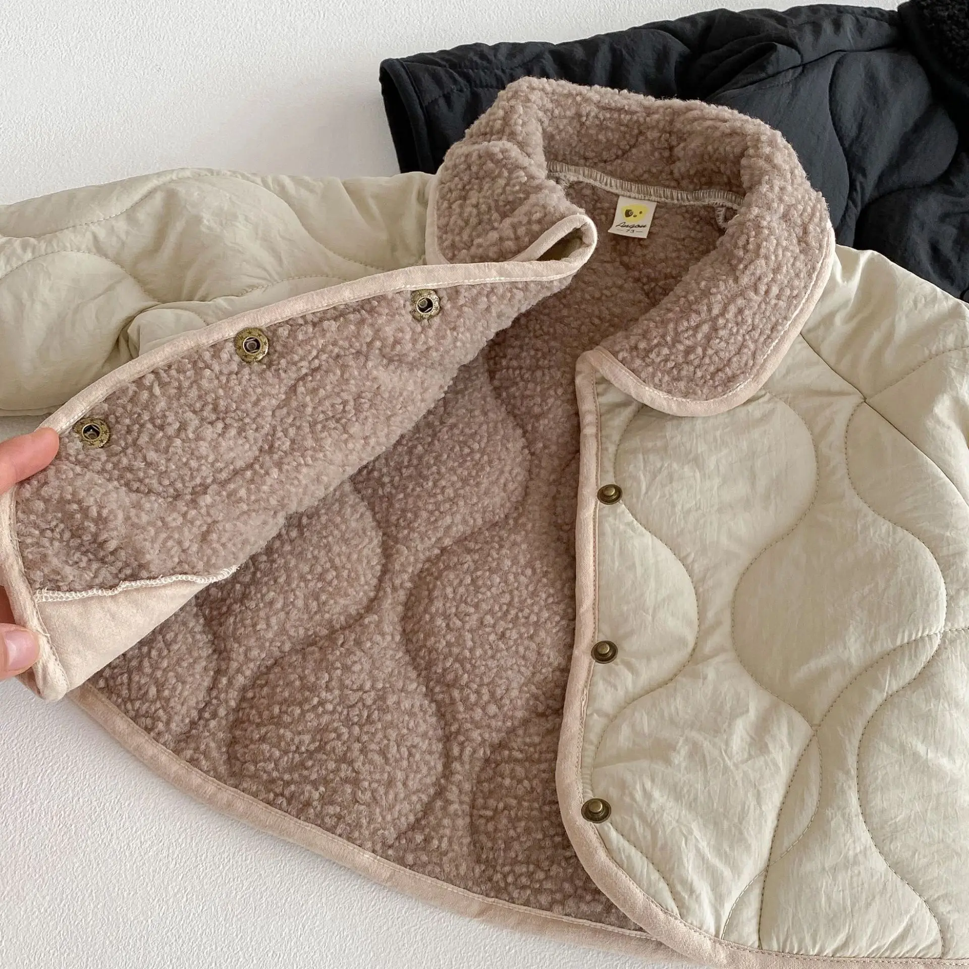 Winter Neue Koreanische Kinderkleidung Winddichte Gesteppte Jacke Kinder-Baumwollmantel 0-5 Jahre Alte Baby-Winterkleidung – Detail 15