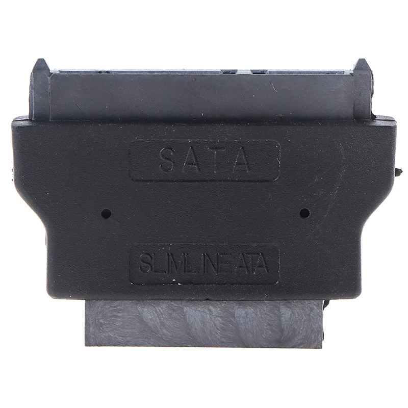SATA 22Pin to 13Pin Slimline SATA Adapter 7+15 Serial Female to 7+6 Male