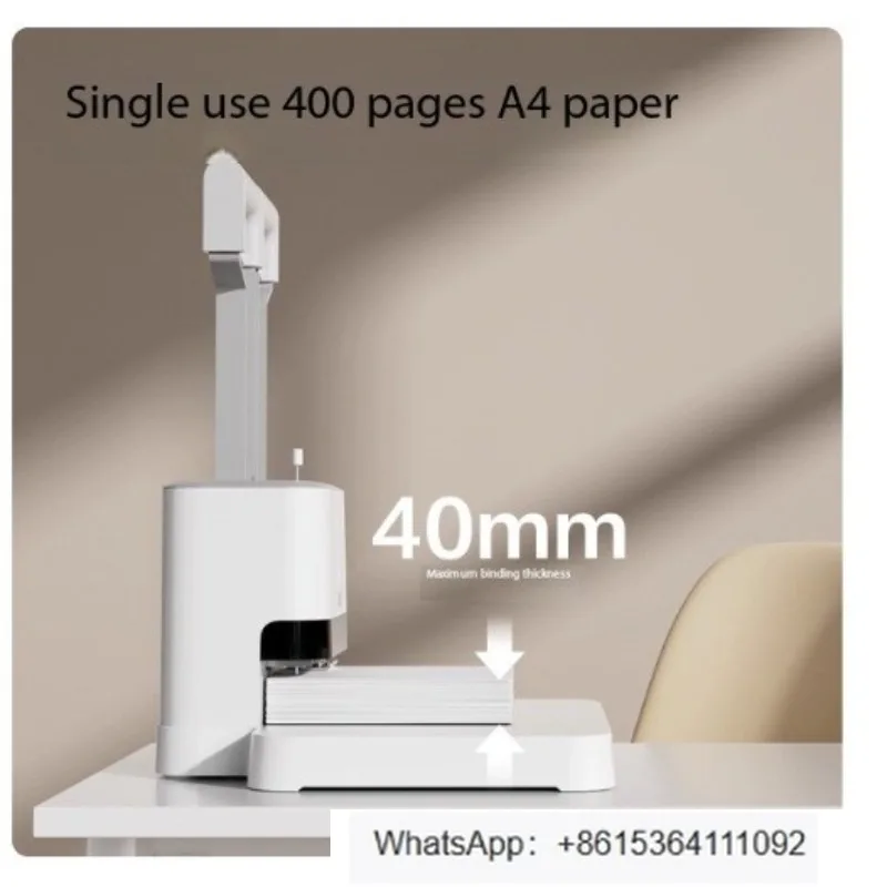 Financial Voucher Binding Machine File Accounting Office Small Punching Machine