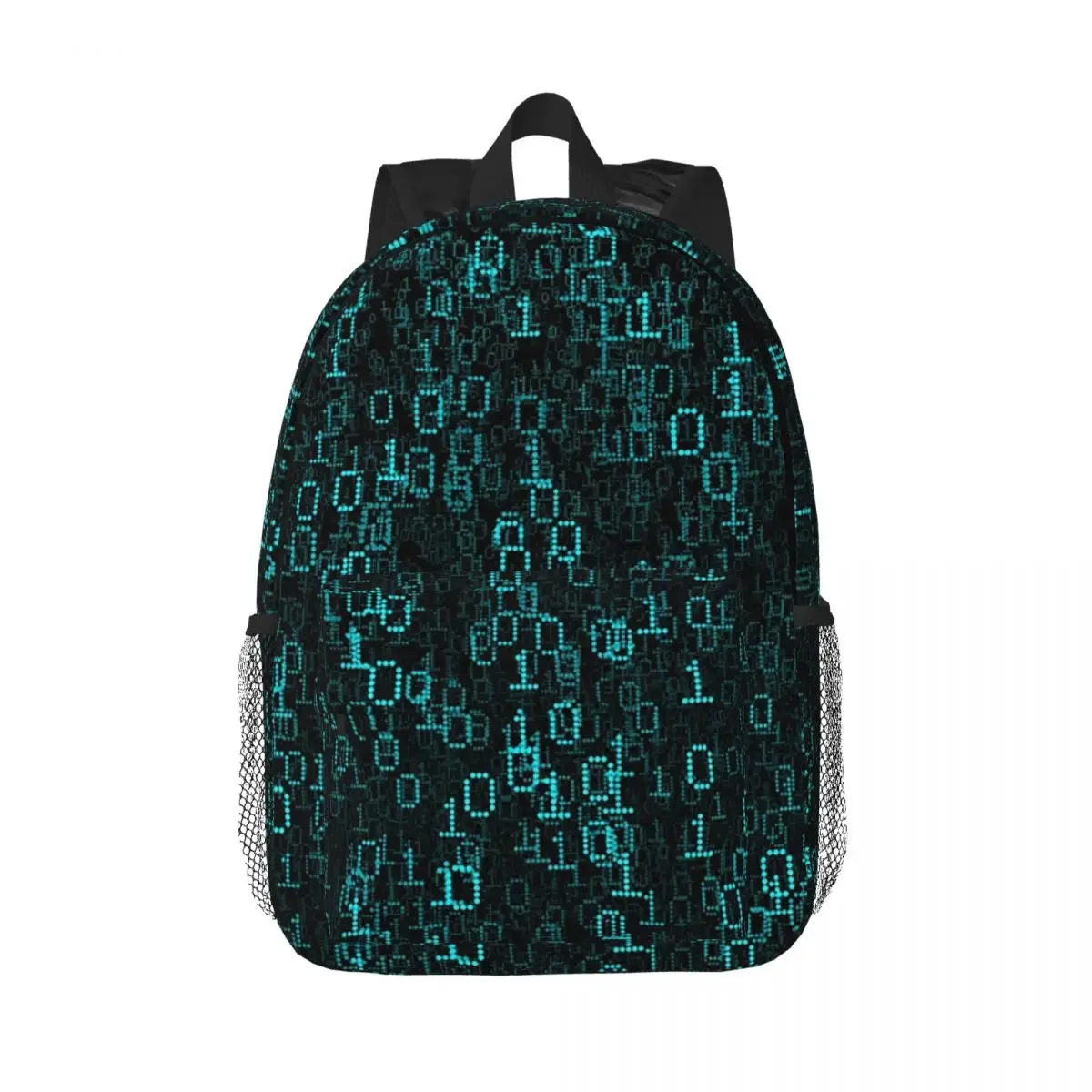 

Binary Data Cloud Backpacks Teenager Bookbag Casual Students School Bags Travel Rucksack Shoulder Bag Large Capacity